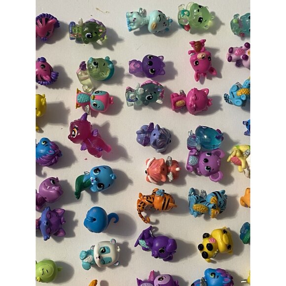 Lot 50+ Hatchanimals Mini Figures Adorable Animal Characters Fun Play Collecting - Picture 7 of 12